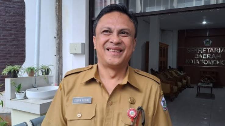 Edwin Roring, S.E., M.E. (Sekretaris Daerah Kota Tomohon)